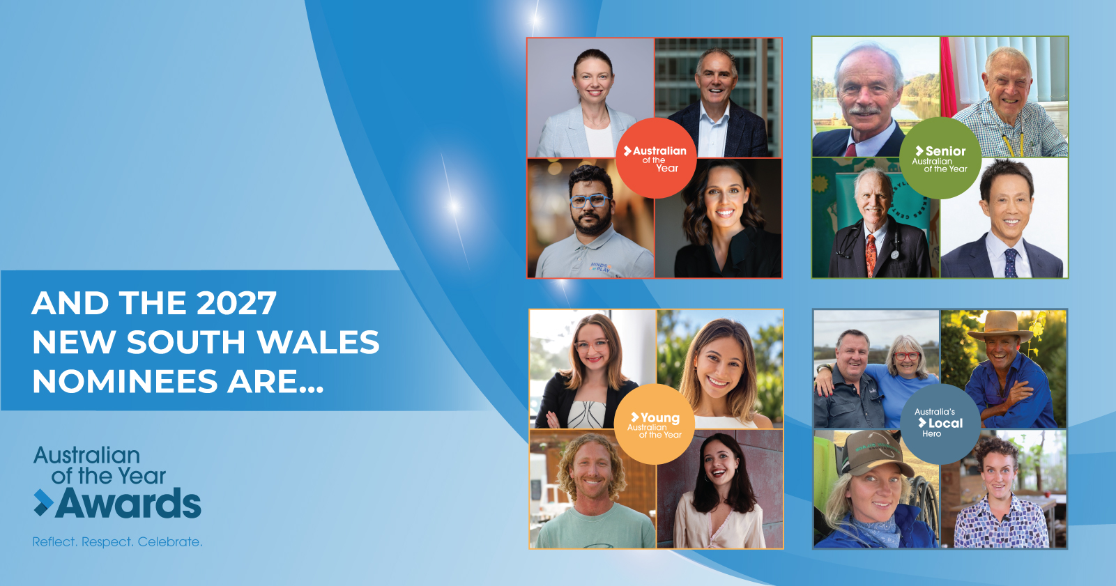 AND THE 2027 NEW SOUTH WALES NOMINEES ARE...