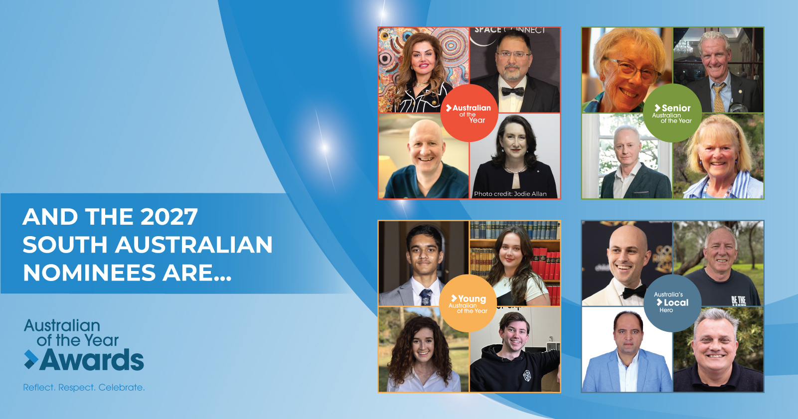 AND THE 2027 SOUTH AUSTRALIAN NOMINEES ARE...